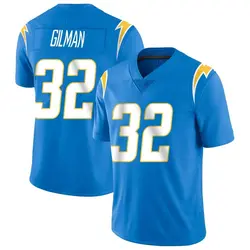 Men's Alohi Gilman Los Angeles Chargers Powder Vapor Untouchable Alternate Jersey - Blue Limited