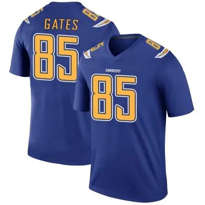 Men's Antonio Gates Los Angeles Chargers Color Rush Jersey - Royal Legend