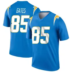 Men's Antonio Gates Los Angeles Chargers Powder Jersey - Blue Legend