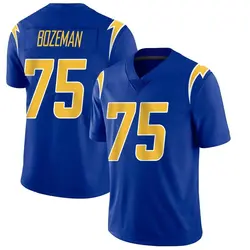 Men's Bradley Bozeman Los Angeles Chargers 2nd Alternate Vapor Jersey - Royal Limited