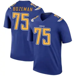 Men's Bradley Bozeman Los Angeles Chargers Color Rush Jersey - Royal Legend