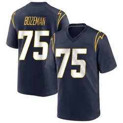 Men's Bradley Bozeman Los Angeles Chargers Team Color Jersey - Navy Game