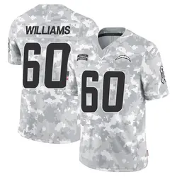 Men's Bucky Williams Los Angeles Chargers 2024 Salute to Service Jersey - Arctic Camo Limited