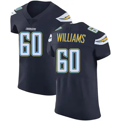 Men's Bucky Williams Los Angeles Chargers Team Color Vapor Untouchable Jersey - Navy Blue Elite