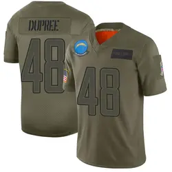 Men's Bud Dupree Los Angeles Chargers 2019 Salute to Service Jersey - Camo Limited