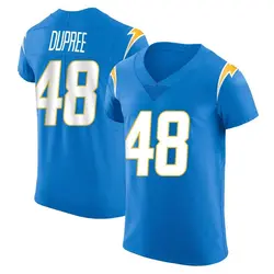 Men's Bud Dupree Los Angeles Chargers Alternate Vapor Untouchable Jersey - Blue Elite