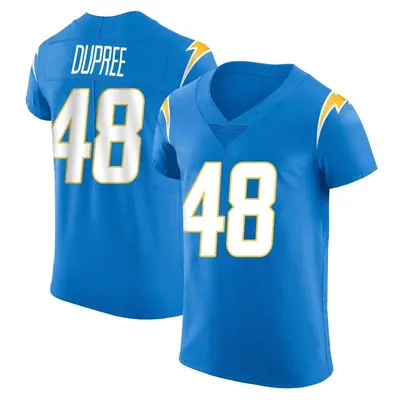 Men's Bud Dupree Los Angeles Chargers Alternate Vapor Untouchable Jersey - Blue Elite