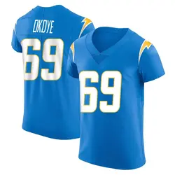 Men's CJ Okoye Los Angeles Chargers Alternate Vapor Untouchable Jersey - Blue Elite