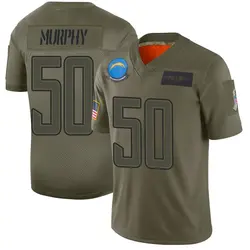 Men's Caleb Murphy Los Angeles Chargers 2019 Salute to Service Jersey - Camo Limited