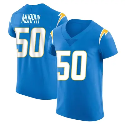 Men's Caleb Murphy Los Angeles Chargers Alternate Vapor Untouchable Jersey - Blue Elite