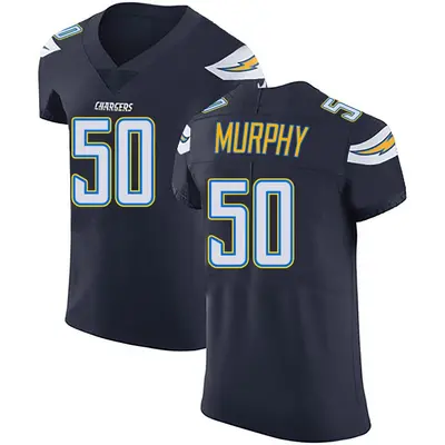 Men's Caleb Murphy Los Angeles Chargers Team Color Vapor Untouchable Jersey - Navy Blue Elite