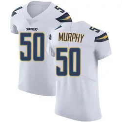 Men's Caleb Murphy Los Angeles Chargers Vapor Untouchable Jersey - White Elite