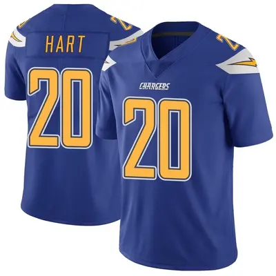 Men's Cam Hart Los Angeles Chargers Color Rush Vapor Untouchable Jersey - Royal Limited