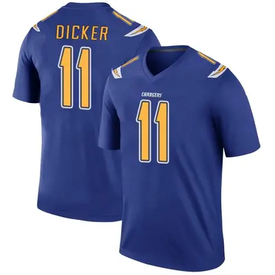 Men's Cameron Dicker Los Angeles Chargers Color Rush Jersey - Royal Legend