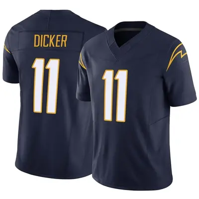 Men's Cameron Dicker Los Angeles Chargers Vapor F.U.S.E. Jersey - Navy Limited