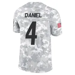 Men's Chase Daniel Los Angeles Chargers 2024 Salute to Service Jersey - Arctic Camo Limited