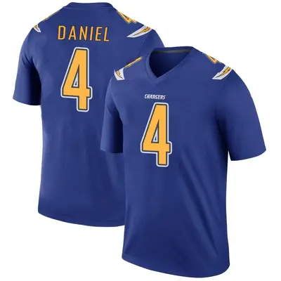 Men's Chase Daniel Los Angeles Chargers Color Rush Jersey - Royal Legend