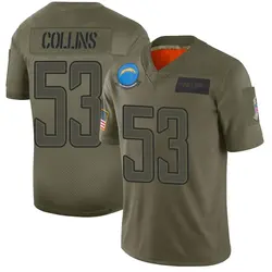 Men's Chris Collins Los Angeles Chargers 2019 Salute to Service Jersey - Camo Limited