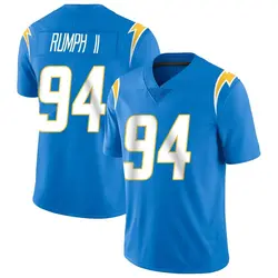 Men's Chris Rumph II Los Angeles Chargers Powder Vapor Untouchable Alternate Jersey - Blue Limited