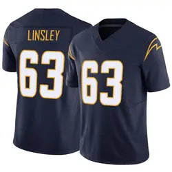 Men's Corey Linsley Los Angeles Chargers Vapor F.U.S.E. Jersey - Navy Limited