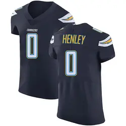 Men's Daiyan Henley Los Angeles Chargers Team Color Vapor Untouchable Jersey - Navy Blue Elite