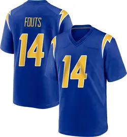 Men's Dan Fouts Los Angeles Chargers 2nd Alternate Jersey - Royal Game