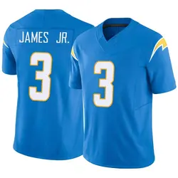 Men's Derwin James Jr. Los Angeles Chargers Powder Vapor F.U.S.E. Jersey - Blue Limited