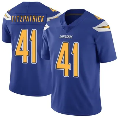 Men's Dez Fitzpatrick Los Angeles Chargers Color Rush Vapor Untouchable Jersey - Royal Limited