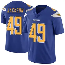 Men's Eddie Jackson Los Angeles Chargers Color Rush Vapor Untouchable Jersey - Royal Limited