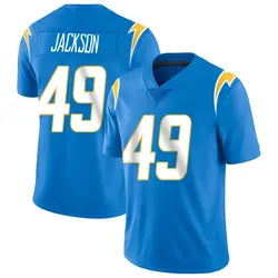 Men's Eddie Jackson Los Angeles Chargers Powder Vapor Untouchable Alternate Jersey - Blue Limited