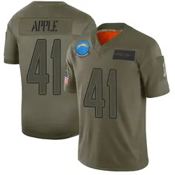 Men's Eli Apple Los Angeles Chargers 2019 Salute to Service Jersey - Camo Limited