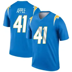 Men's Eli Apple Los Angeles Chargers Powder Jersey - Blue Legend