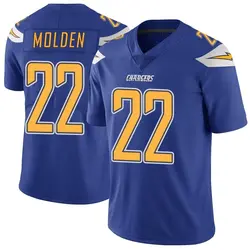 Men's Elijah Molden Los Angeles Chargers Color Rush Vapor Untouchable Jersey - Royal Limited