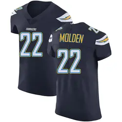 Men's Elijah Molden Los Angeles Chargers Team Color Vapor Untouchable Jersey - Navy Blue Elite