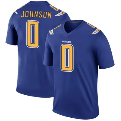 Men's Emany Johnson Los Angeles Chargers Color Rush Jersey - Royal Legend