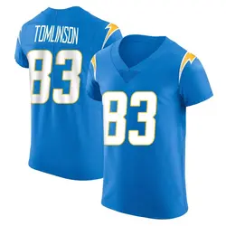 Men's Eric Tomlinson Los Angeles Chargers Alternate Vapor Untouchable Jersey - Blue Elite