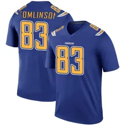 Men's Eric Tomlinson Los Angeles Chargers Color Rush Jersey - Royal Legend