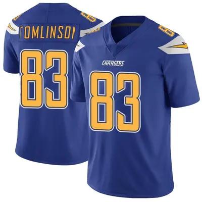 Men's Eric Tomlinson Los Angeles Chargers Color Rush Vapor Untouchable Jersey - Royal Limited