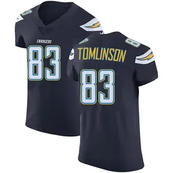 Men's Eric Tomlinson Los Angeles Chargers Team Color Vapor Untouchable Jersey - Navy Blue Elite