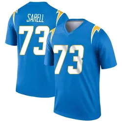 Men's Foster Sarell Los Angeles Chargers Powder Jersey - Blue Legend