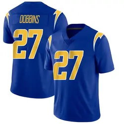 Men's J.K. Dobbins Los Angeles Chargers 2nd Alternate Vapor Jersey - Royal Limited