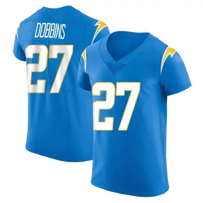 Men's J.K. Dobbins Los Angeles Chargers Alternate Vapor Untouchable Jersey - Blue Elite