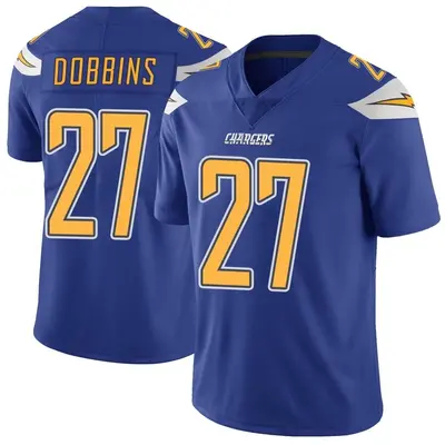 Men's J.K. Dobbins Los Angeles Chargers Color Rush Vapor Untouchable Jersey - Royal Limited