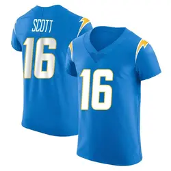 Men's JK Scott Los Angeles Chargers Alternate Vapor Untouchable Jersey - Blue Elite