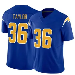 Men's Ja'Sir Taylor Los Angeles Chargers Vapor F.U.S.E. Jersey - Royal Limited