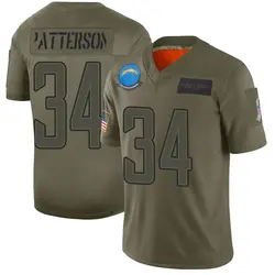 Men's Jaret Patterson Los Angeles Chargers 2019 Salute to Service Jersey - Camo Limited