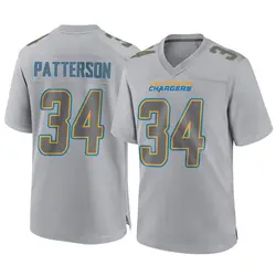 Men's Jaret Patterson Los Angeles Chargers Atmosphere Fashion Jersey - Gray Game