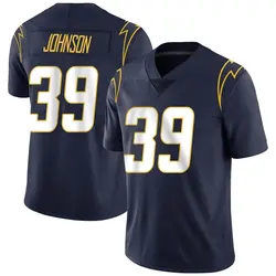 Men's Jaylen Johnson Los Angeles Chargers Team Color Vapor Untouchable Jersey - Navy Limited