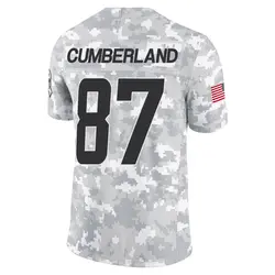 Men's Jeff Cumberland Los Angeles Chargers 2024 Salute to Service Jersey - Arctic Camo Limited