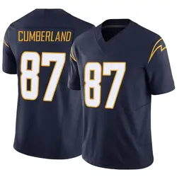 Men's Jeff Cumberland Los Angeles Chargers Vapor F.U.S.E. Jersey - Navy Limited